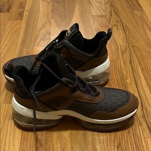 Michael Kors Men's Sneakers in Black and Brown